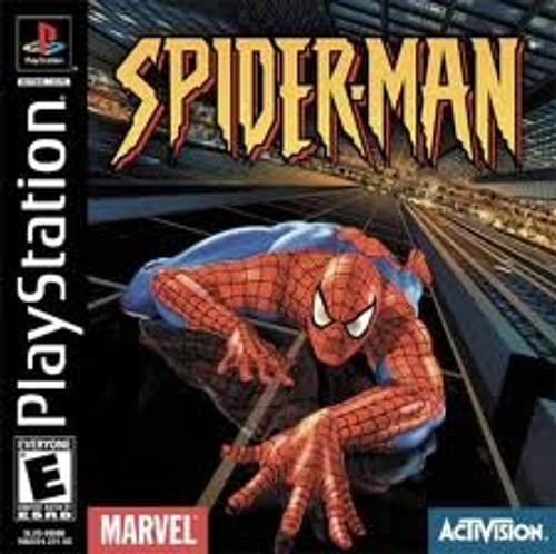 Spider-man [REPLICA] - PS1 ONE - Sebo dos Games - 10 anos!