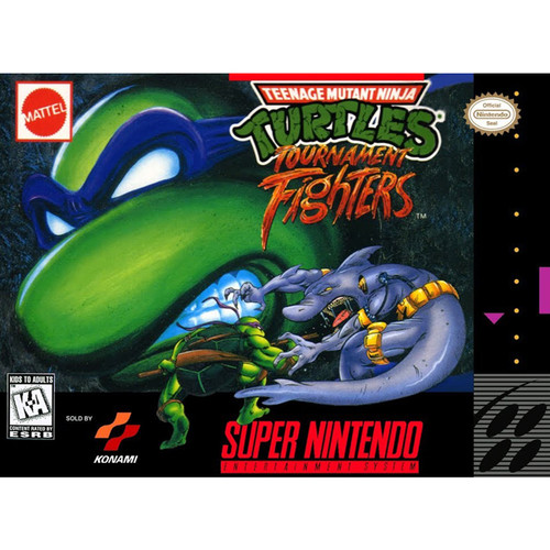 SNES TURTLES TOURNAMENT FIGHTERS アメリカ turtles--------------3__58278.