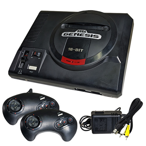 GENESIS 2 ゲームコントローラー Sega Genesis 2 System Console Original Player Pak| DKOldies