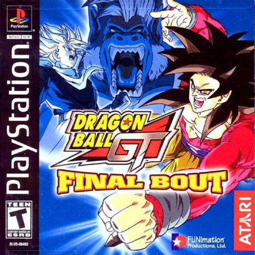Dragon Ball GT Final Bout Playstation 1 Plastic Cup Coaster 
