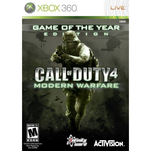 Call of Duty 4 Modern Warfare Game of the Year Edition Xbox 360