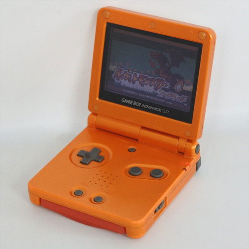 GameBoy Advance SP System Torchic Orange w/Charger | DKOldies