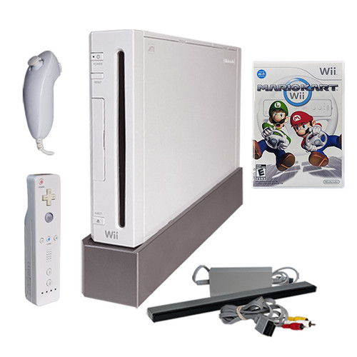 Wii System with Mario Kart Player Pak For Sale | DKOldies