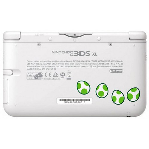 Console Nintendo 3DS XL Yoshi édition Limitée + Housse + 2 Jeux – PAL