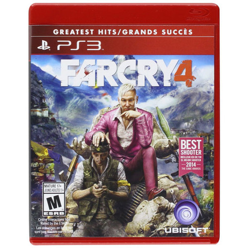 Jeu PS3 : Far Cry 3 & Far Cry 4 - Double Pack - Region Free - Bon État