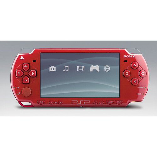 Sony PSP 2000 Handheld System Red God of War w/ Charger For Sale
