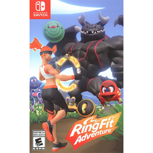 Nintendo Switch とRing Fit Adventure Nintendo Ring Fit Adventure, Fitness Exercise Game, Explore Worlds
