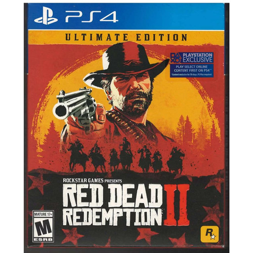 Red Dead Redemption II Ultimate Edition PlayStation 4 PS4 Game For Sale