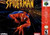Spider-Man Nintendo 64 N64 video game cartridge image pic