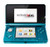 Nintendo 3DS Aqua Blue with Charger