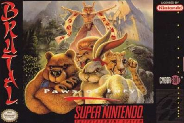 download paws of fury snes