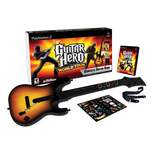 guitar hero world tour ps2 on off switch
