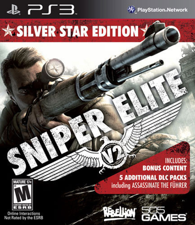Sniper Elite Silver Star Ed. PS3 Game For Sale | DKOldies