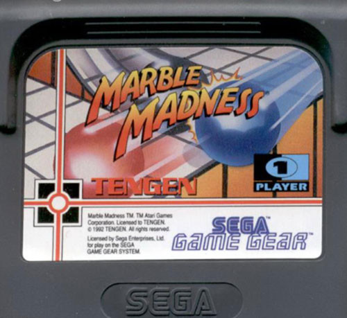 Marble Madness Game Gear Game For Sale DKOldies