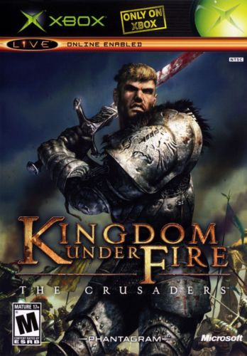 Jeu Xbox Kingdom Under Fire: The Crusaders - Version PAL FR Complète (boîte, Notice) - Très Bon état