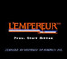 Complete L'Empereur - NES
