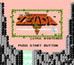 Complete Legend of Zelda Gold - NES