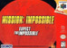 Mission Impossible - N64 Game