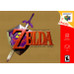 Legend of Zelda Ocarina of Time Nintendo 64 N64 video game box art image pic