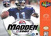 Madden 2002 - N64 Game