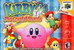 Kirby 64 The Crystal Shards Nintendo 64 N64 video game box art image pic