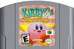 Kirby 64 The Crystal Shards Nintendo 64 N64 video game cartridge image pic