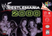 Wrestlemania 2000 Nintendo 64 N64 video game box art image pic