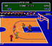 Double Dribble Baseketball NBA Nintendo NES gameplay court image pic