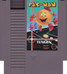 Pac-Man Nintendo NES game cartridge image pic