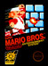 Super Mario Bros. Nintendo NES game box art image pic