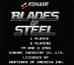 Blades of Steel NHL Hockey Nintendo NES game title screen image pic