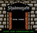 Shadowgate - NES Game