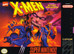 X-men Mutant Apocalypse Super Nintendo SNES video game for sale , box pic.
