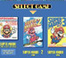 Super Mario All-Stars - SNES Game title menu