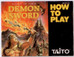 Demon Sword - NES Manual