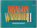 Dragon Warrior II - NES Manual