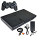 Sony Slim Black PS2 Player Pak with original controller upgrade.