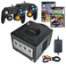GameCube Black Super Smash Kart Pak with replica controllers
