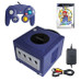 GameCube Indigo Mario Pak with replica controller