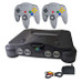 Nintendo64 N64 2 Player Pak with original controller upgrade