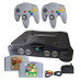 N64 Mario Zelda Pak with original controllers