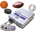 SNES 4 Sports Pak with original controller upgrade