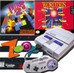 Super Nintendo Puzzle Pak with original controller upgrade