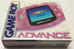 Complete Game Boy Advance System Clear Pink
