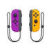 Nintendo Switch Joy Cons - Neon Purple / Orange