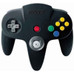 Original Controller Black Top Shell- Nintendo 64 (N64)