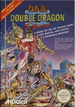 Double Dragon - Version Française Nintendo NES - Cartouche En Très Bon état
