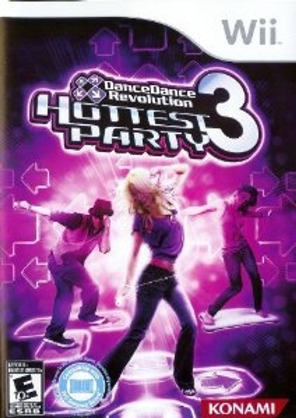 Dance Dance Revolution Hottest Party 3 Nintendo Wii Game 0659