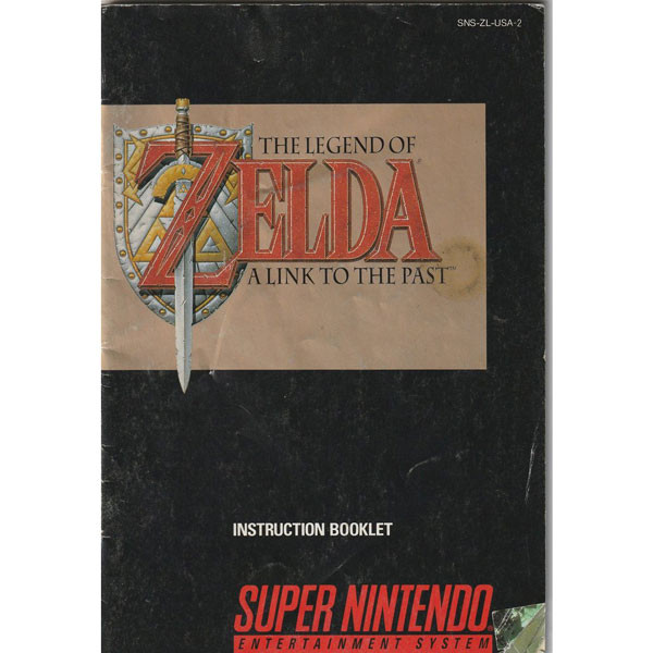 Legend of Zelda Link to the Past Hyrule Overworld SNES Map For Sale