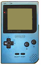 Game Boy Pocket System Ice Blue GameBoy For Sale DKOldies
